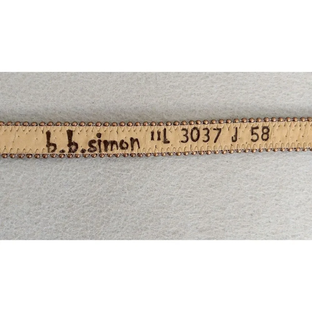 BB Simon Swarovski‎ Crystal Belt Womens Large Skinny